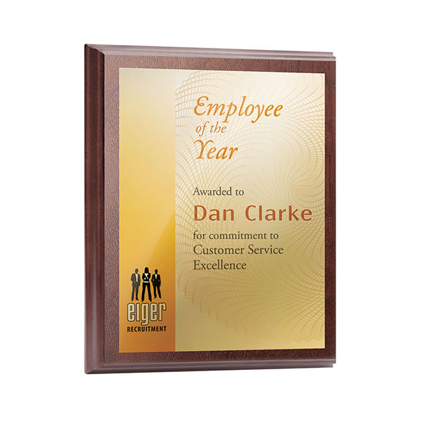  Oblong Award Plaques with ..