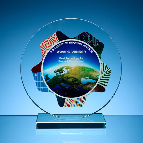  Jade Glass Circle Award - ..