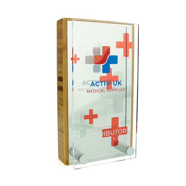  Bamboo Award Metal Plate A..