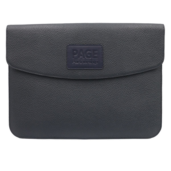  Pebbled Leather Laptop Sle..