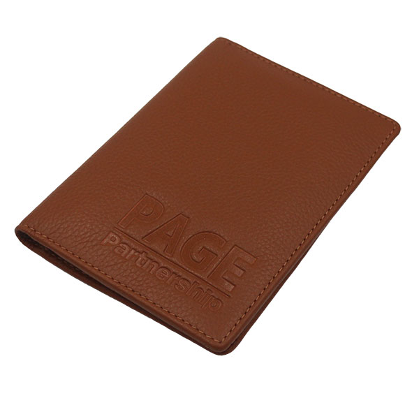  Pebbled Leather Passport W..