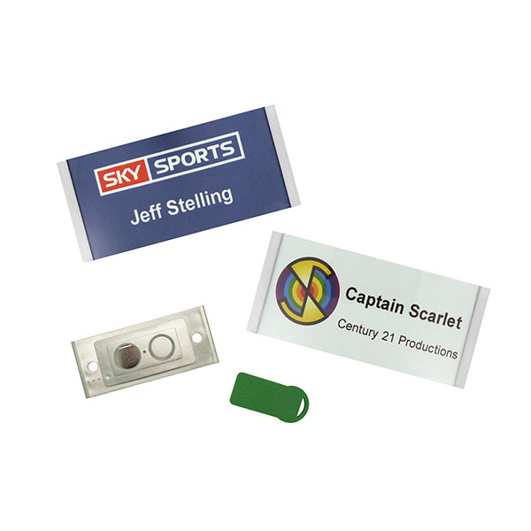  Curved Name Badge