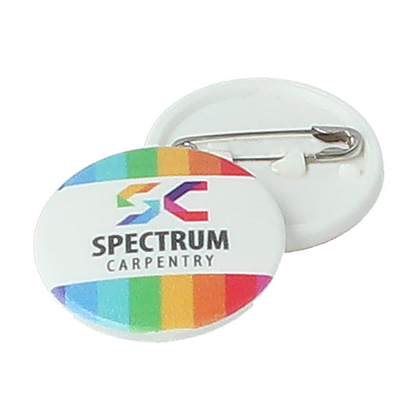  25mm Round Recycled Button..