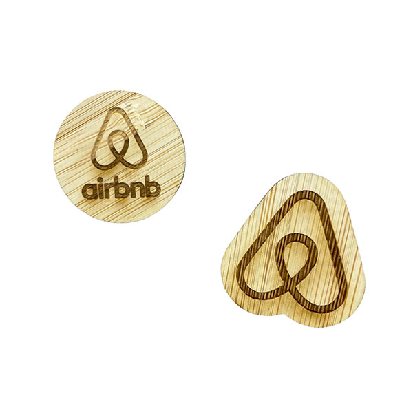  30mm Bamboo Badge
