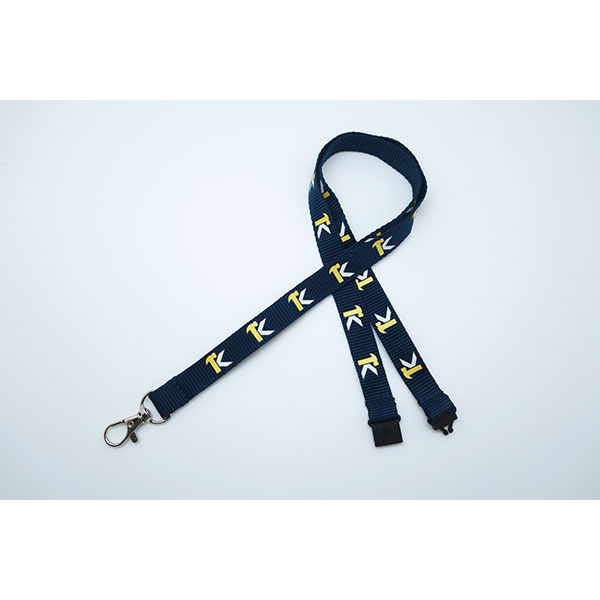  15mm Flat Polyester Lanyard