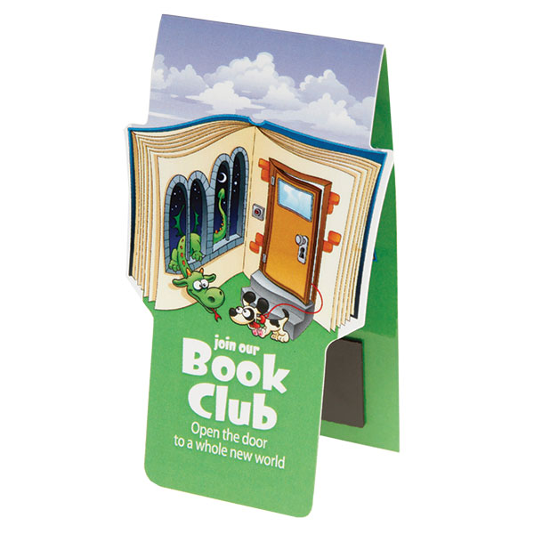  Shaped Magnetic Bookmark