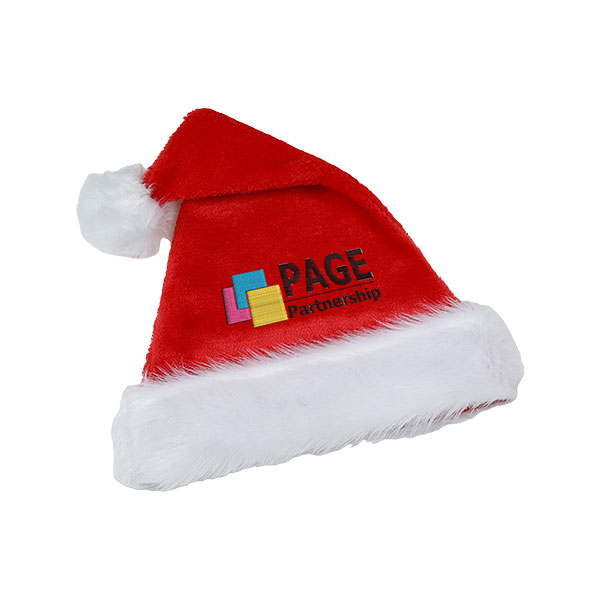  Plush Santa Hat