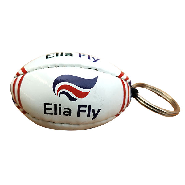  Rugby Ball Key Ring - Spot..