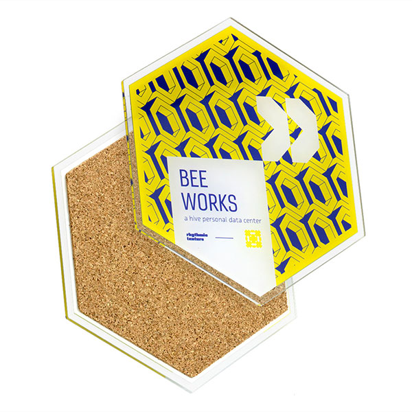  Recycled Acrylic Coaster
