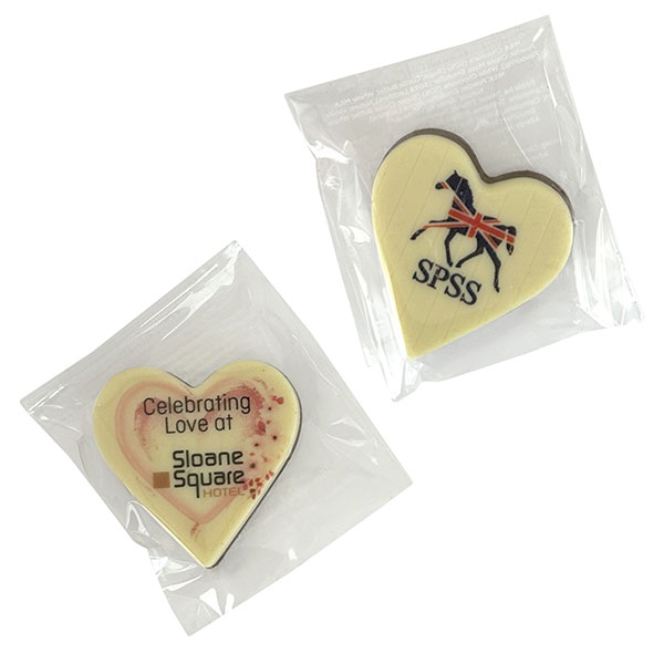  Edible Chocolate Heart