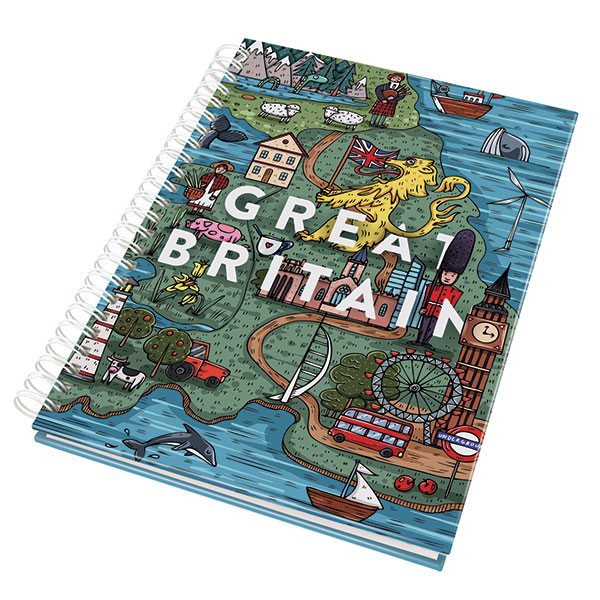  A5 Wiro-Pod Notepad