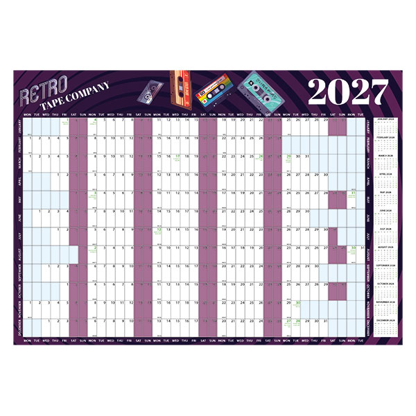  A1 Wall Planner