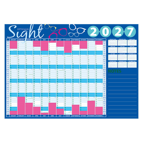  A2 Wall Planner