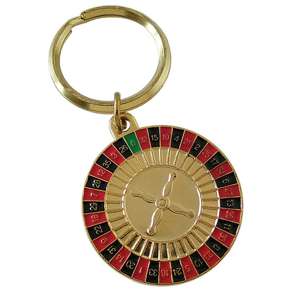  Soft Enamel Key Ring 30mm