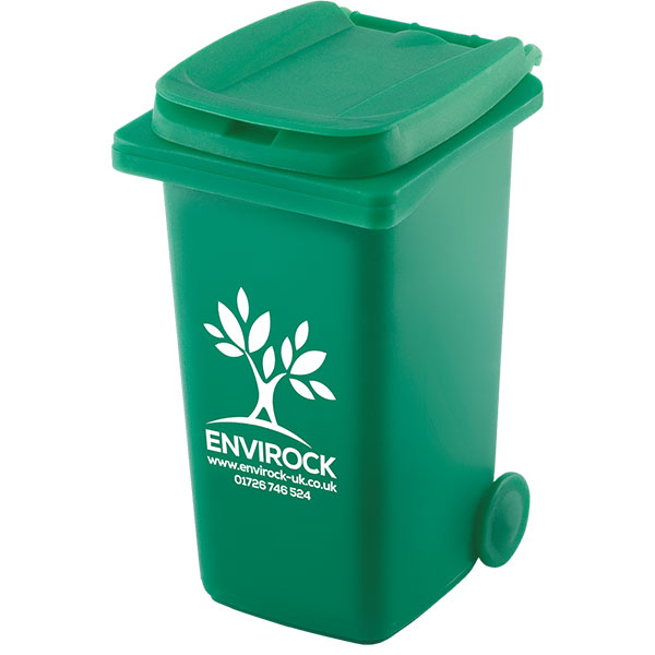  Recycled Wheelie Bin Pen Pot